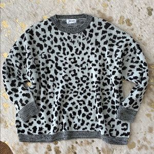Leopard Print Sweater